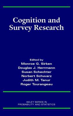 Cognitive and Survey Research 0471241385 Book Cover