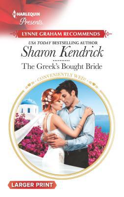 The Greek's Bought Bride [Large Print] 1335504540 Book Cover