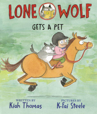 Lone Wolf Gets a Pet B0GN2BKJ3H Book Cover