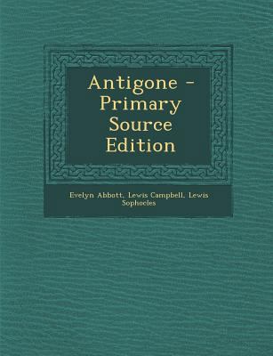 Antigone [Greek, Ancient (to 1453)] 1295532271 Book Cover