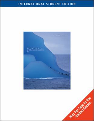 Essentials of Oceanography. Tom S. Garrison 0495555355 Book Cover