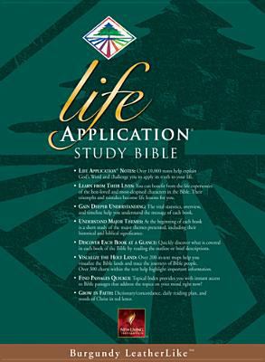 Life Application Study Bible-Nlt 0842354654 Book Cover