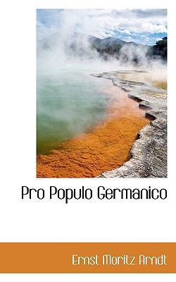 Pro Populo Germanico 1116166852 Book Cover