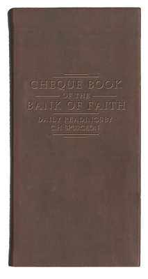 Chequebook of the Bank of Faith - Burgundy: Dai... 1845507487 Book Cover