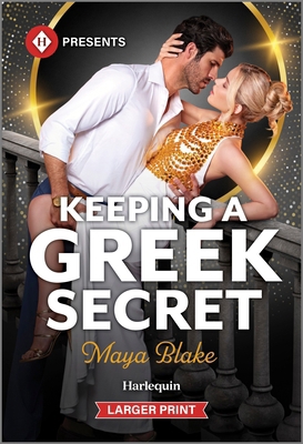 Keeping a Greek Secret [Large Print] 1335219579 Book Cover