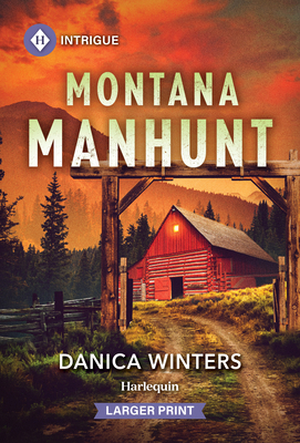 Montana Manhunt [Large Print] 1335231447 Book Cover