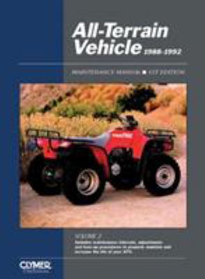 All-Terrain Vehicles Vol 2 0872885143 Book Cover