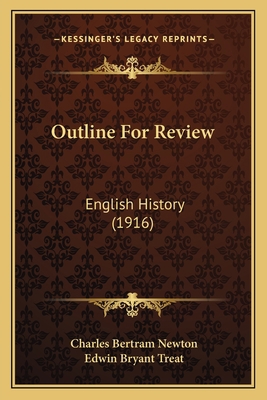 Outline For Review: English History (1916) 1166933385 Book Cover