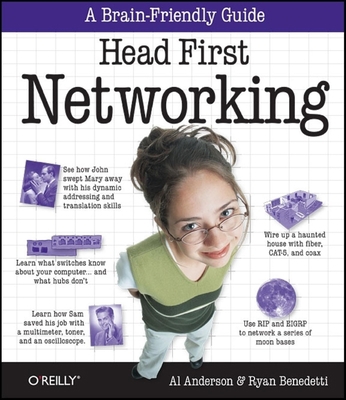 Head First Networking: A Brain-Friendly Guide 0596521553 Book Cover