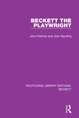 Beckett the Playwright 0367747359 Book Cover