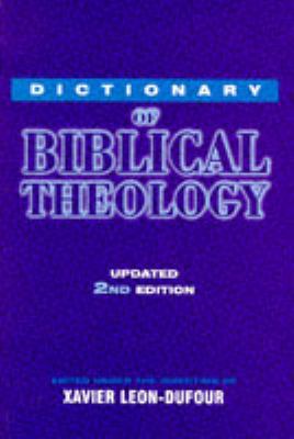 Dictionary of Biblical Theology (Cassell Refere... 0225663287 Book Cover