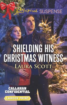 Shielding His Christmas Witness [Large Print] 0373677863 Book Cover
