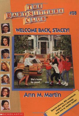 Welcome Back, Stacey! (Baby-sitters Club) 0590673963 Book Cover