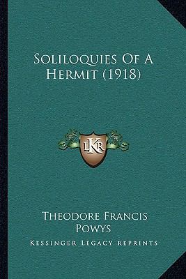 Soliloquies Of A Hermit (1918) 1164008552 Book Cover