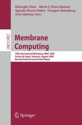 Membrane Computing 3642114660 Book Cover
