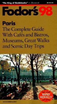 Paris '98: The Complete Guide With Cafes and Bi... 0679035184 Book Cover