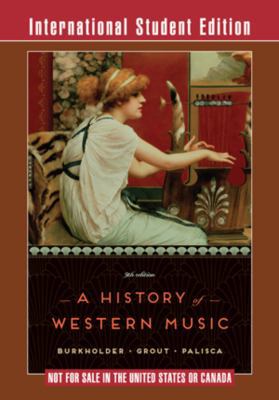A History of Western Music 0393937119 Book Cover