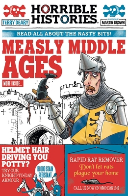 Measly Middle Ages (newspaper edition) (Horribl... 070231126X Book Cover