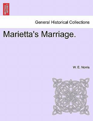 Marietta's Marriage. 124121588X Book Cover