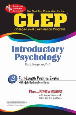 CLEP Introductory Psychology (REA) - The Best T... 0878912746 Book Cover