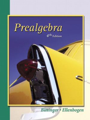 Prealgebra 0321173724 Book Cover