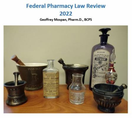 Paperback Federal Pharmacy Law Review : 2022 Book