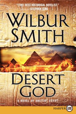 Desert God LP [Large Print] 0062344110 Book Cover