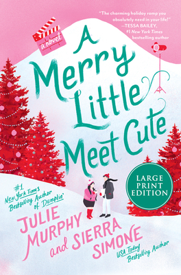 A Merry Little Meet Cute [Large Print] 0063266202 Book Cover