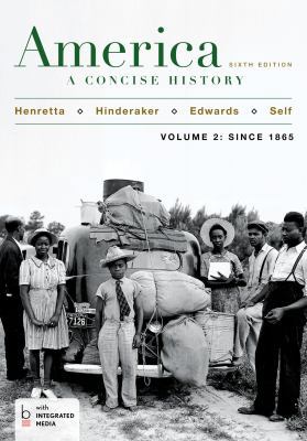 America: A Concise History, Volume 2 1457648644 Book Cover
