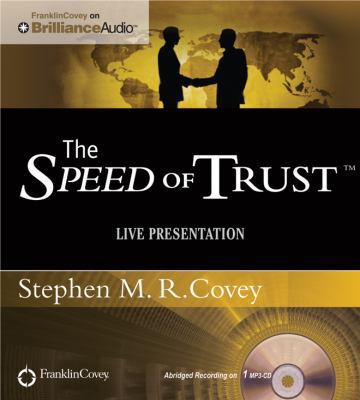 The Speed of Trust - Live Performance 1455893439 Book Cover