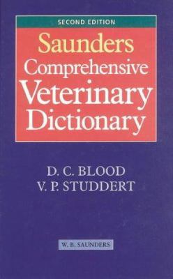 Saunders Comprehensive Veterinary Dictionary 0702024422 Book Cover