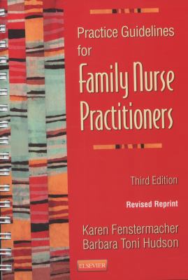 Practice Guidelines for Family Nurse Practition... 0323240712 Book Cover