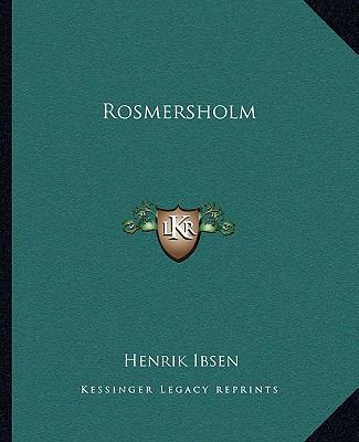 Rosmersholm 1162682574 Book Cover