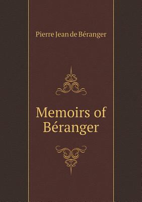 Memoirs of Beranger 5518882815 Book Cover