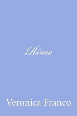 Rime [Italian] 1478316497 Book Cover