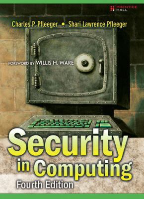 Security in Computing, 4th Edition 0132390779 Book Cover
