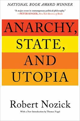 Anarchy, State, and Utopia 0465051006 Book Cover