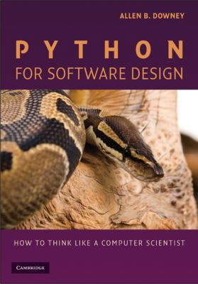 Python for Software Design 0521898110 Book Cover