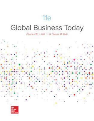 Global Business Today 1260088375 Book Cover