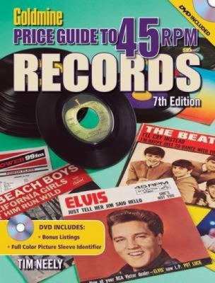 Goldmine Price Guide to 45 RPM Records [With CD... 0896899586 Book Cover