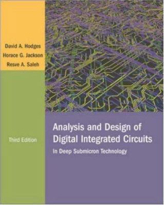 Analysis and Design of Digital Integrated Circuits 0072283653 Book Cover