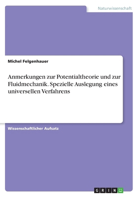 Anmerkungen zur Potentialtheorie und zur Fluidm... [German] 3668908036 Book Cover