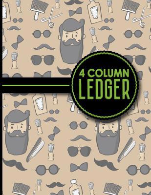 4 Column Ledger: Cash Book, Accounting Ledger N... 1979545278 Book Cover