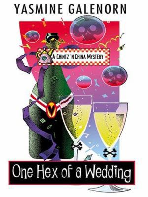 One Hex of a Wedding [Large Print] 0786292830 Book Cover