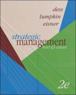 Strategic Management: Text and Cases with Olc w... 0073136174 Book Cover