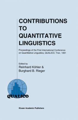 Contributions to Quantitative Linguistics: Proc... 9401047774 Book Cover