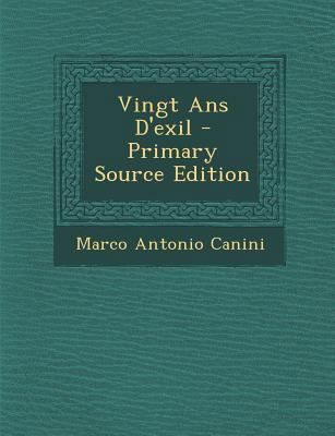 Vingt ANS D'Exil [Italian] 1293311367 Book Cover
