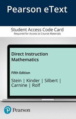 Direct Instruction Mathematics -- Enhanced Pear... 0134529855 Book Cover