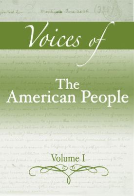 Voices of The American People, Volume 1 0321395905 Book Cover