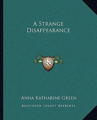 A Strange Disappearance 1162650354 Book Cover